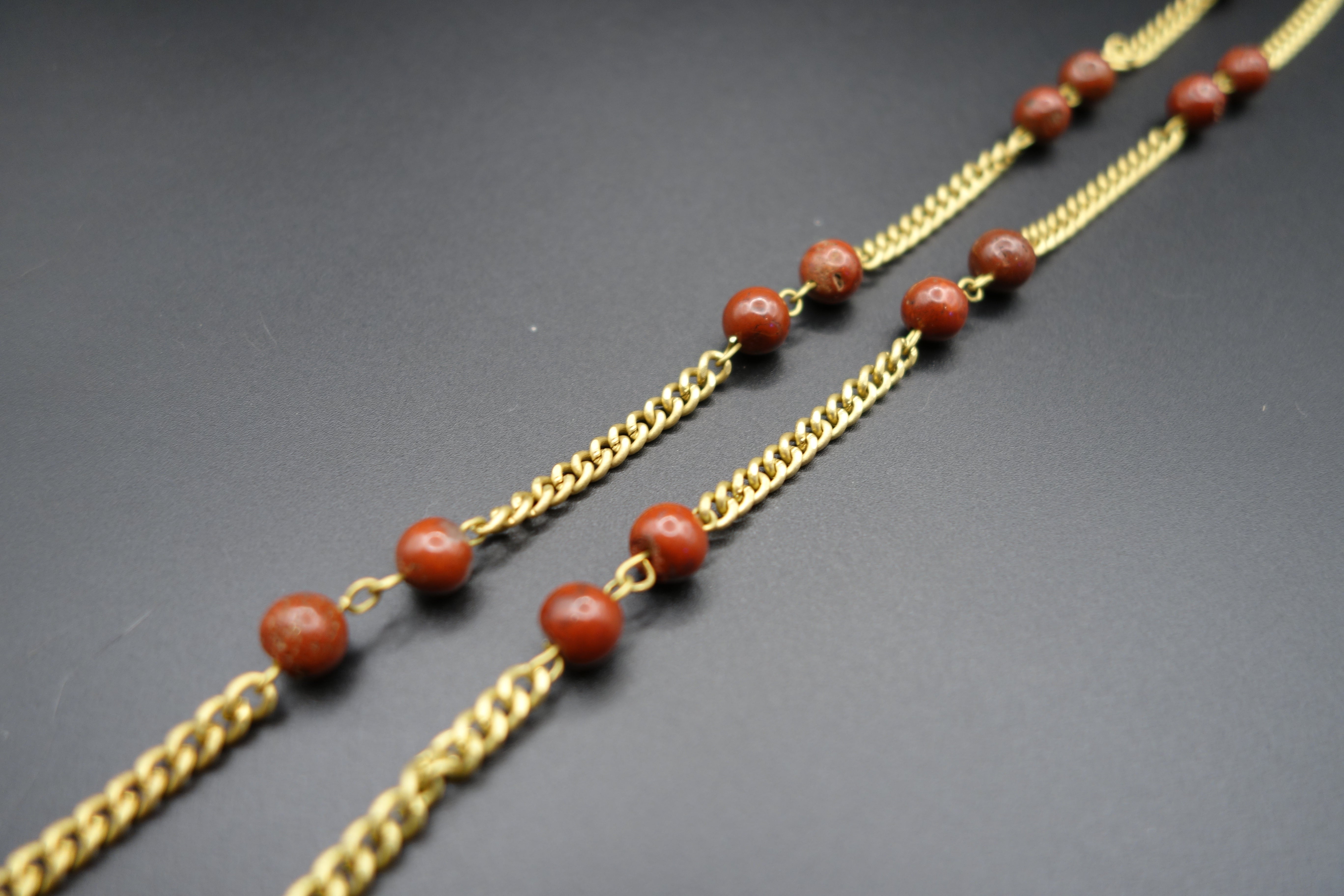 Red Jasper Sunglasses Chain