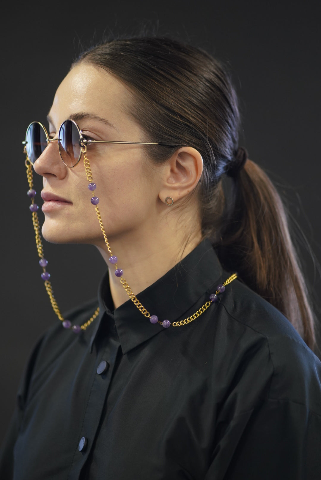 Amethyst Sunglasses Chain