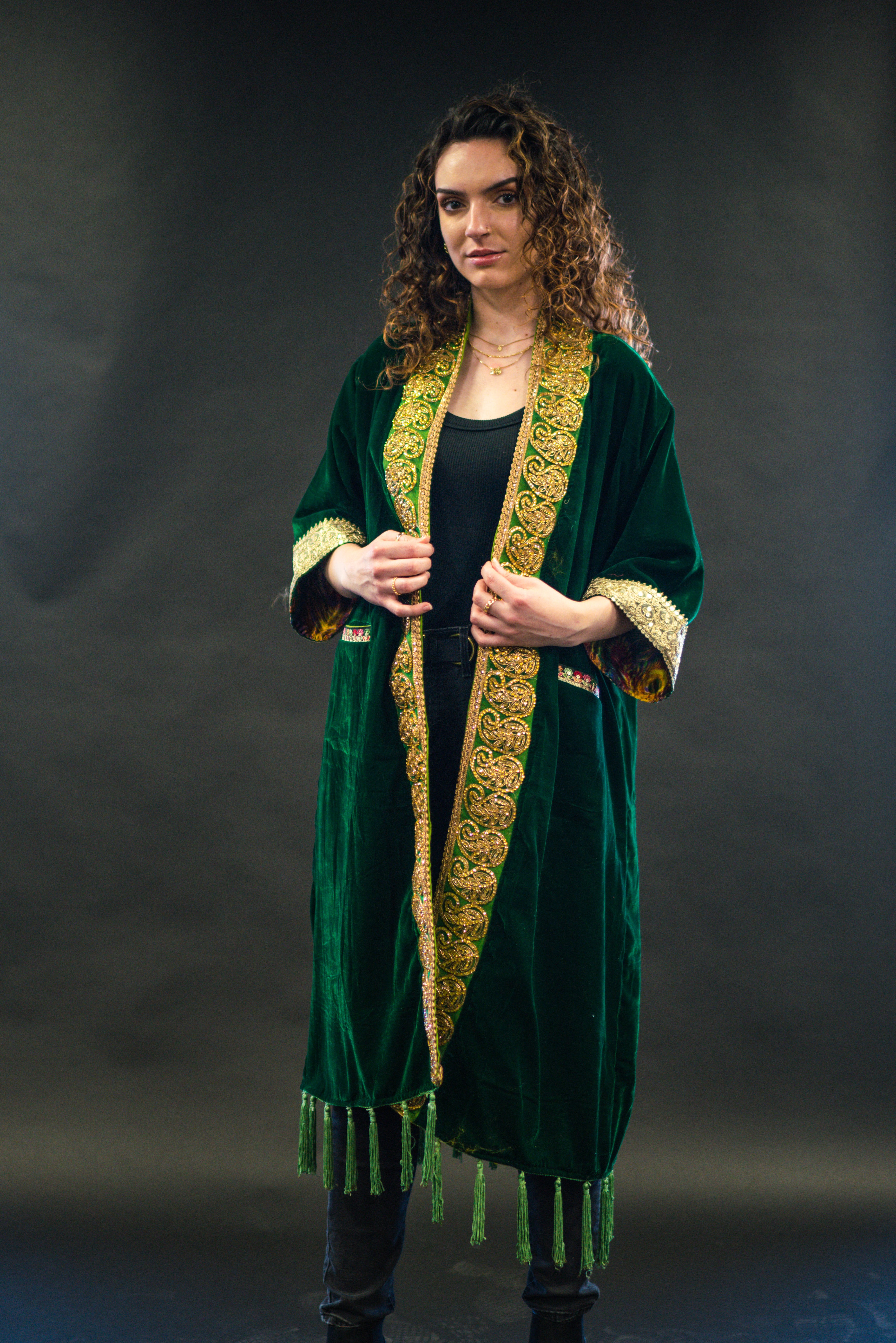 Velvet Kimono - Vivienne