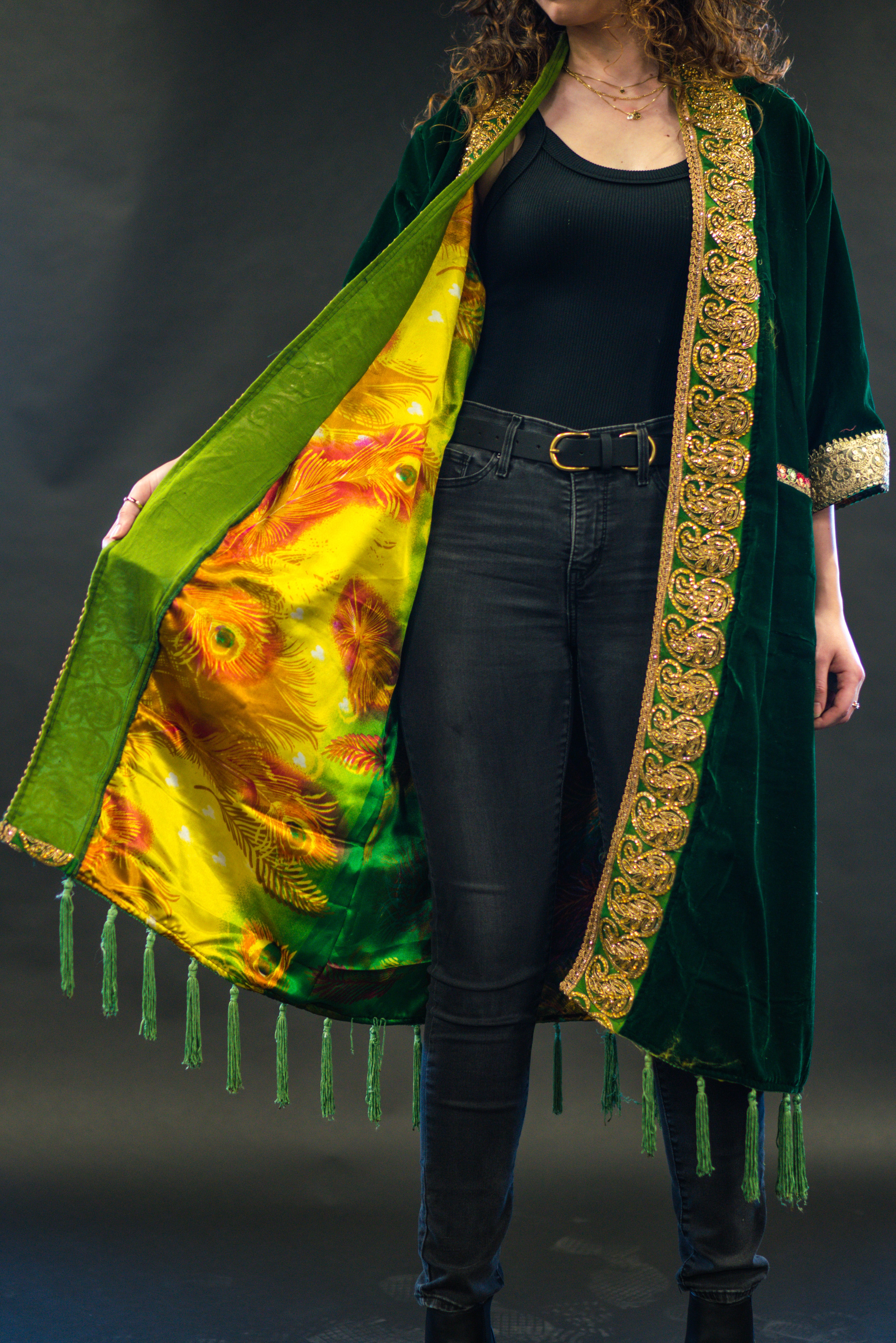 Velvet Kimono - Vivienne