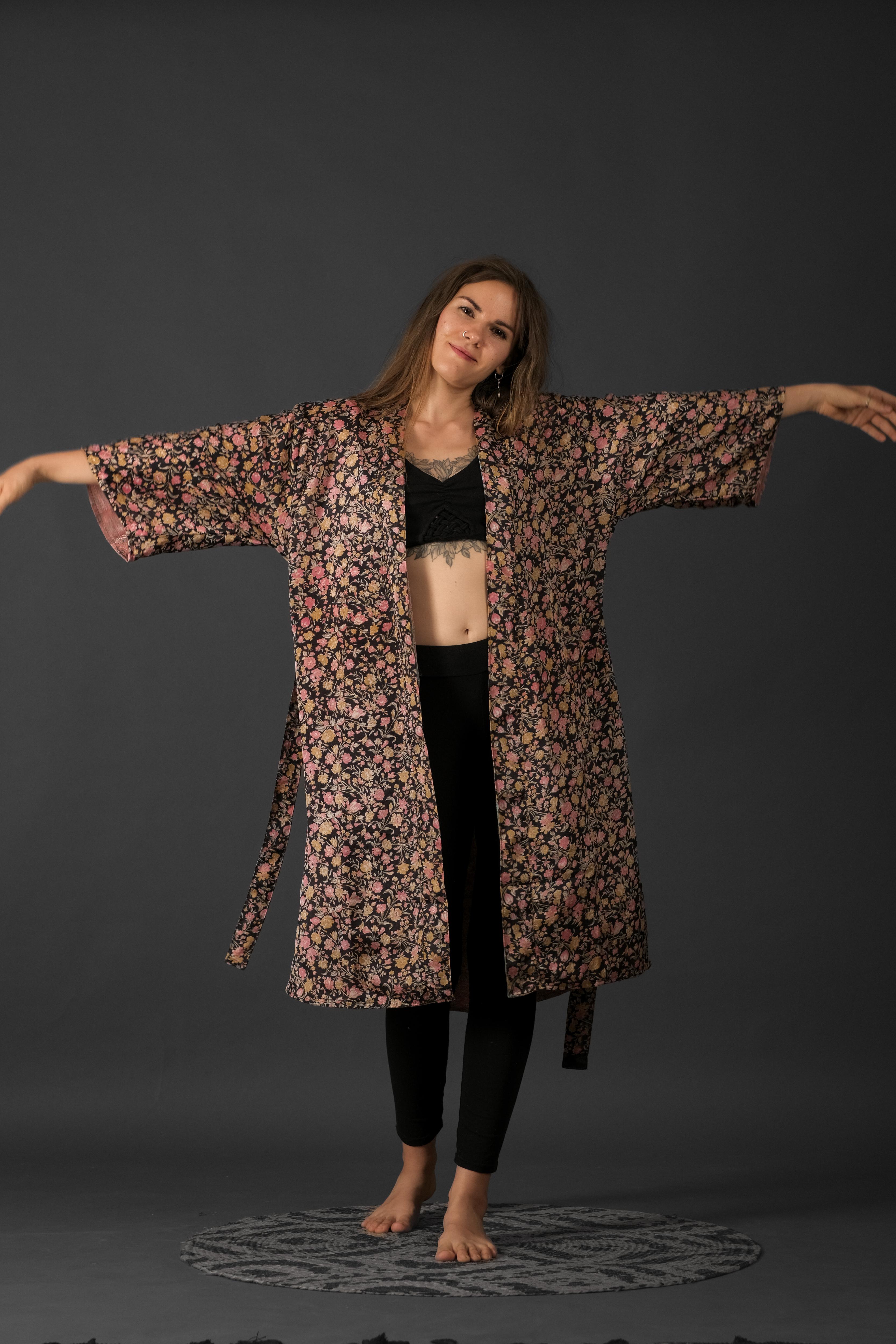 Reversible Saree Kimono Liz
